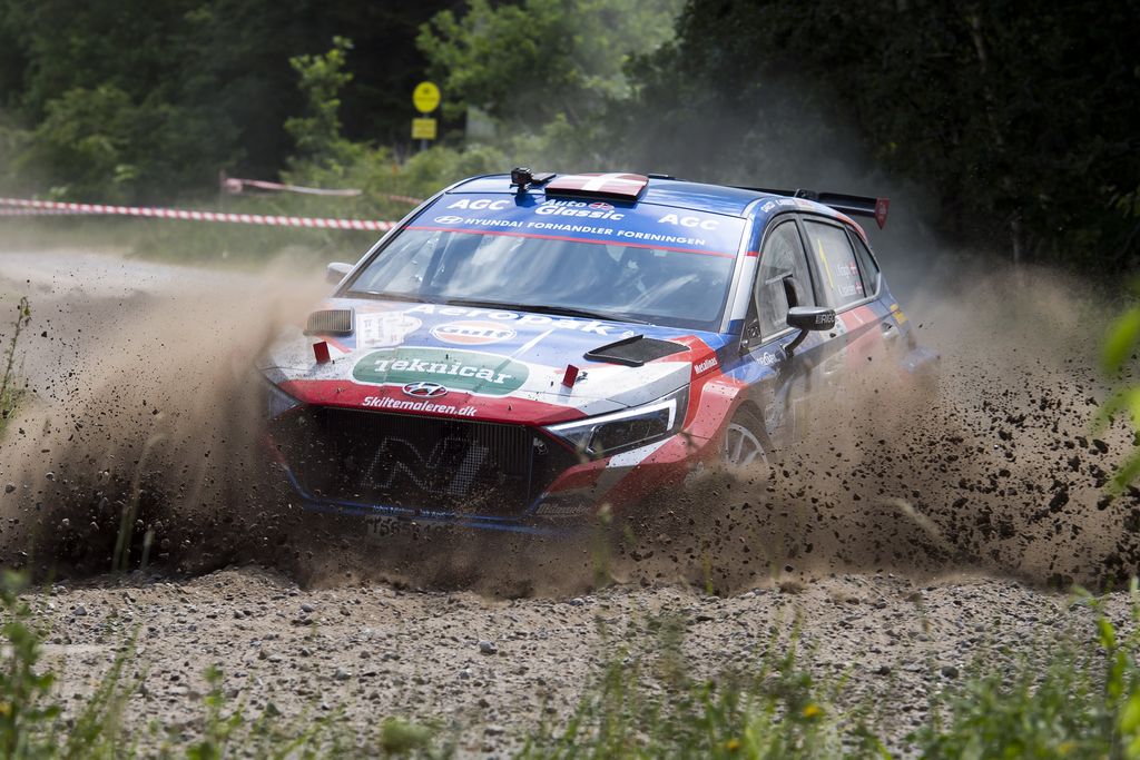 Ib Kragh blev udfordret ved Rally Jylland
(Foto: Jokum Tord Larsen)
